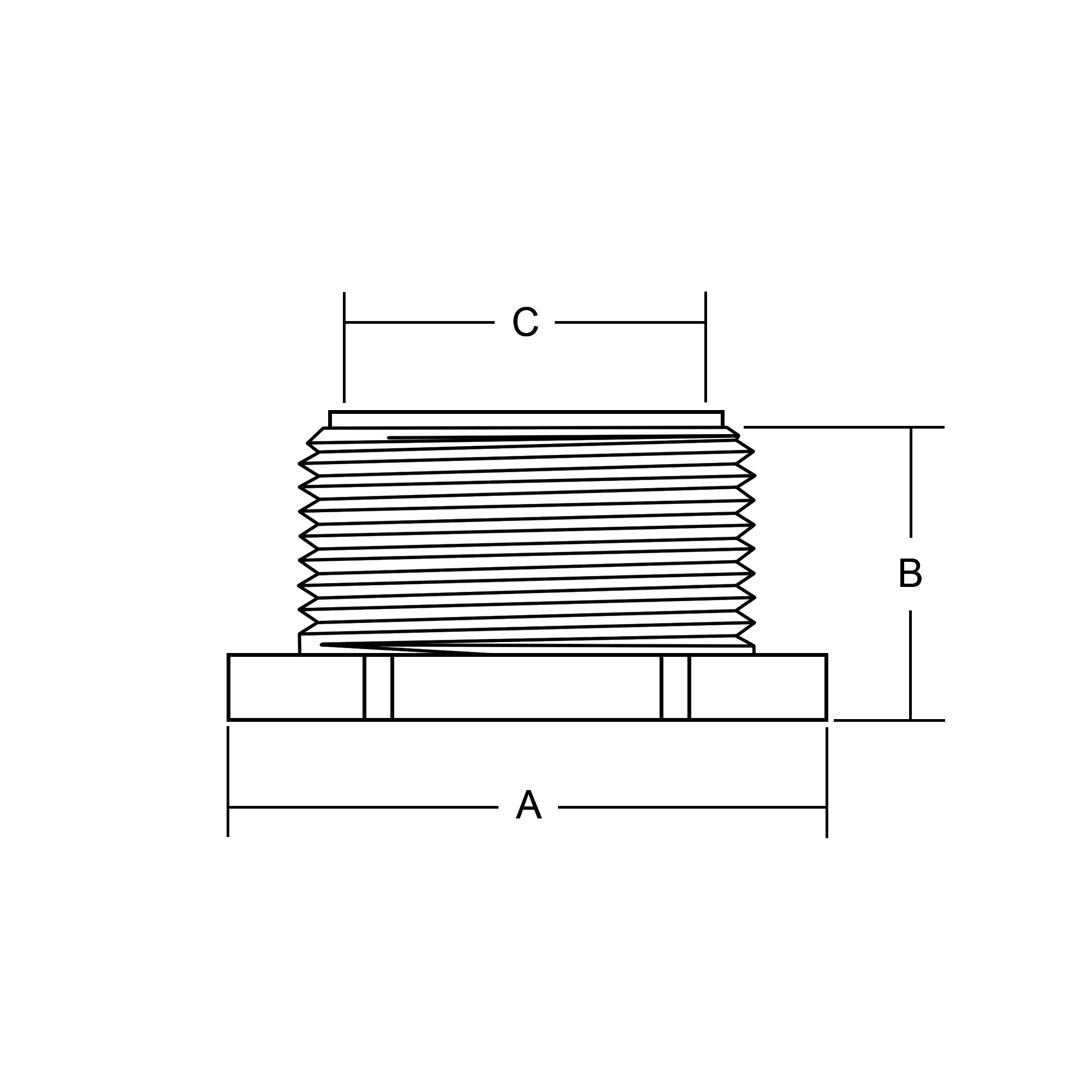 Box Connectors - Technical Drawing