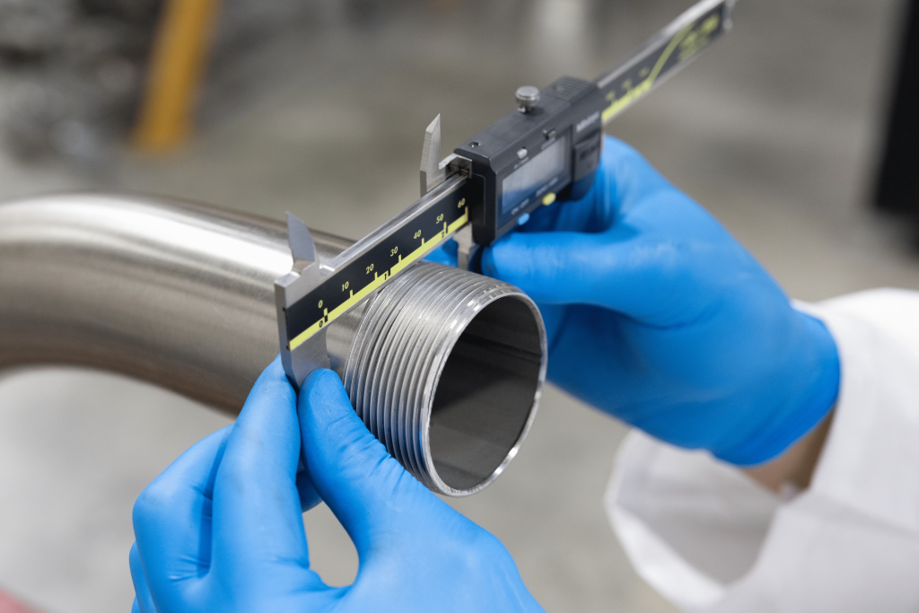 Running Thread As Raceway Quality Control Process – RMC Stainless Steel Raceway Systems