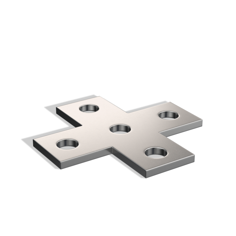 Five Hole Cross Plate